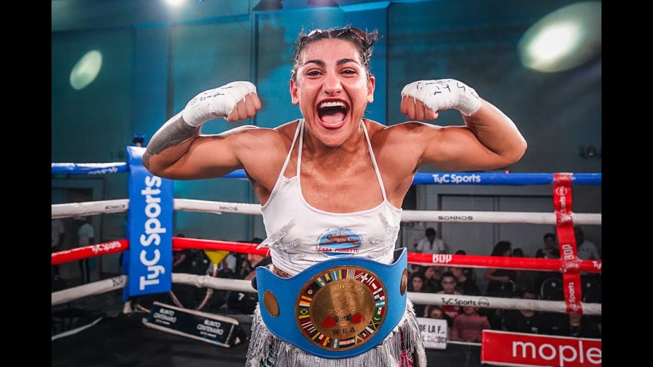 Nazarena Romero vs. Julieta Cardozo - Boxeo de Primera - TyCSports backdrop