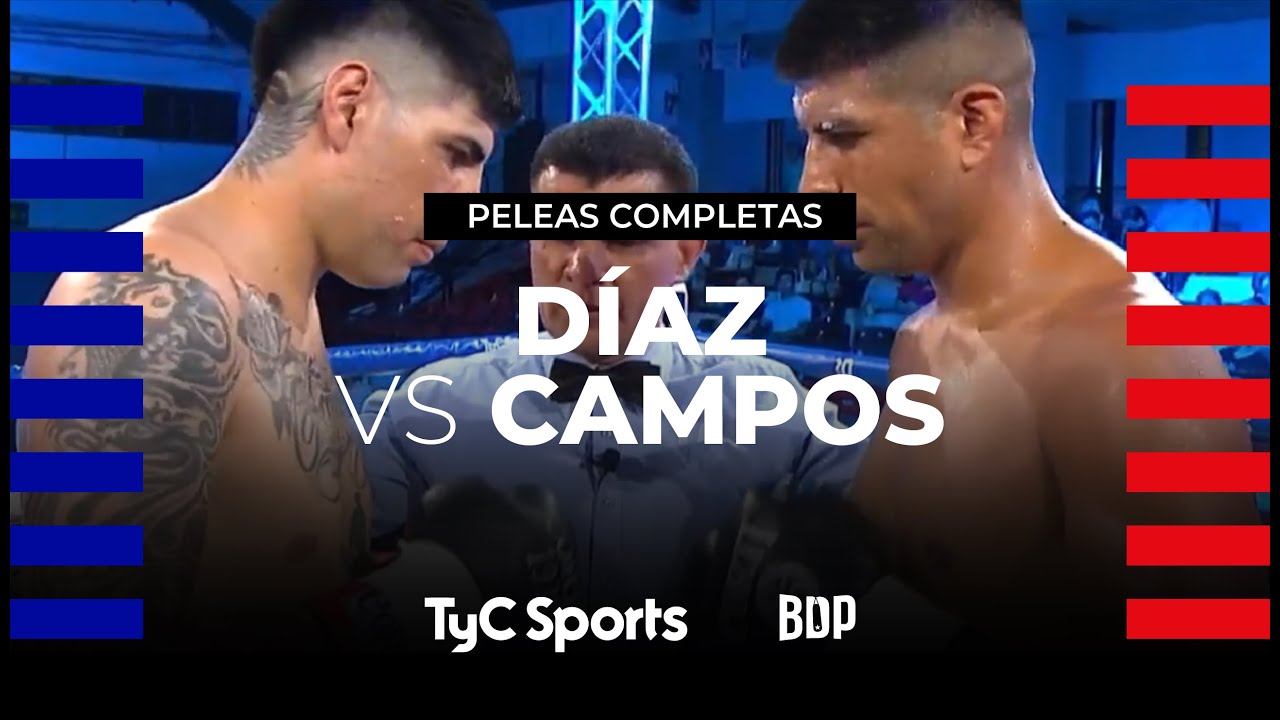 Gabriel Omar Díaz vs. Néstor Campos - Boxeo de Primera - TyCSports