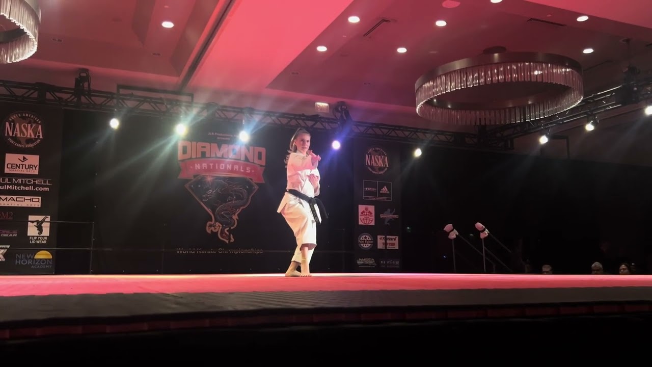 Gabrielle Rudolph Women's Traditional Forms Diamond Ring Finals - Diamond Nationals 2024 backdrop