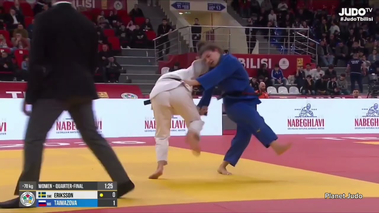 Ida ERIKSSON 🇸🇪 🆚️ Madina TAIMAZOVA 🇷🇺 | четвертьфинал /-70кг | Большой Шлем Тбилиси 2026
