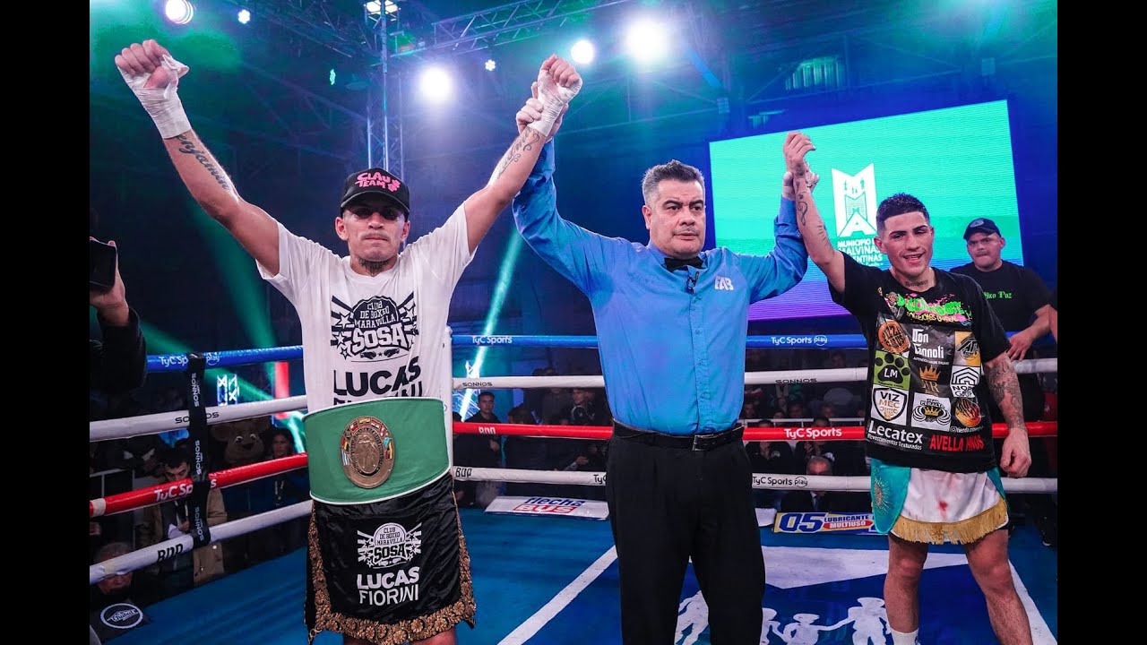 Walter Matías Leiva vs. Nicolás Paz - Boxeo de Primera - TyCSports background