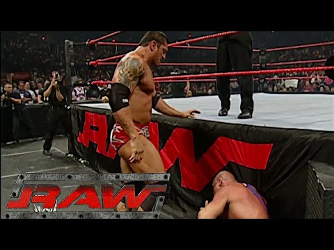 Batista vs Kurt Angle RAW Jun 20,2005