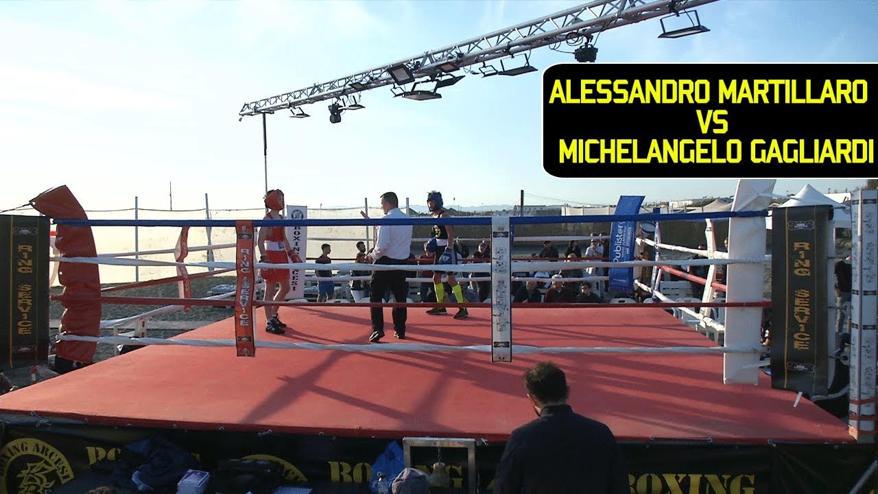 Combattimento di Pugilato - Michelangelo Gagliardi vs Alessandro Martillaro - MATCH DI BOXE OLIMPICA