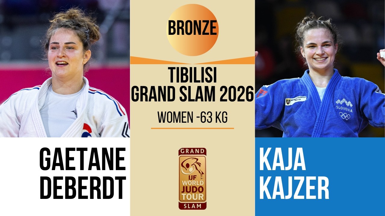 Gaetane DEBERDT VS Kaja KAJZER | Tbilisi Grand Slam 2026 | BRONZE -63 kg