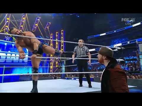 Drew McIntyre Vs Ridge Holland, WWE SmackDown, July 15 2022 background