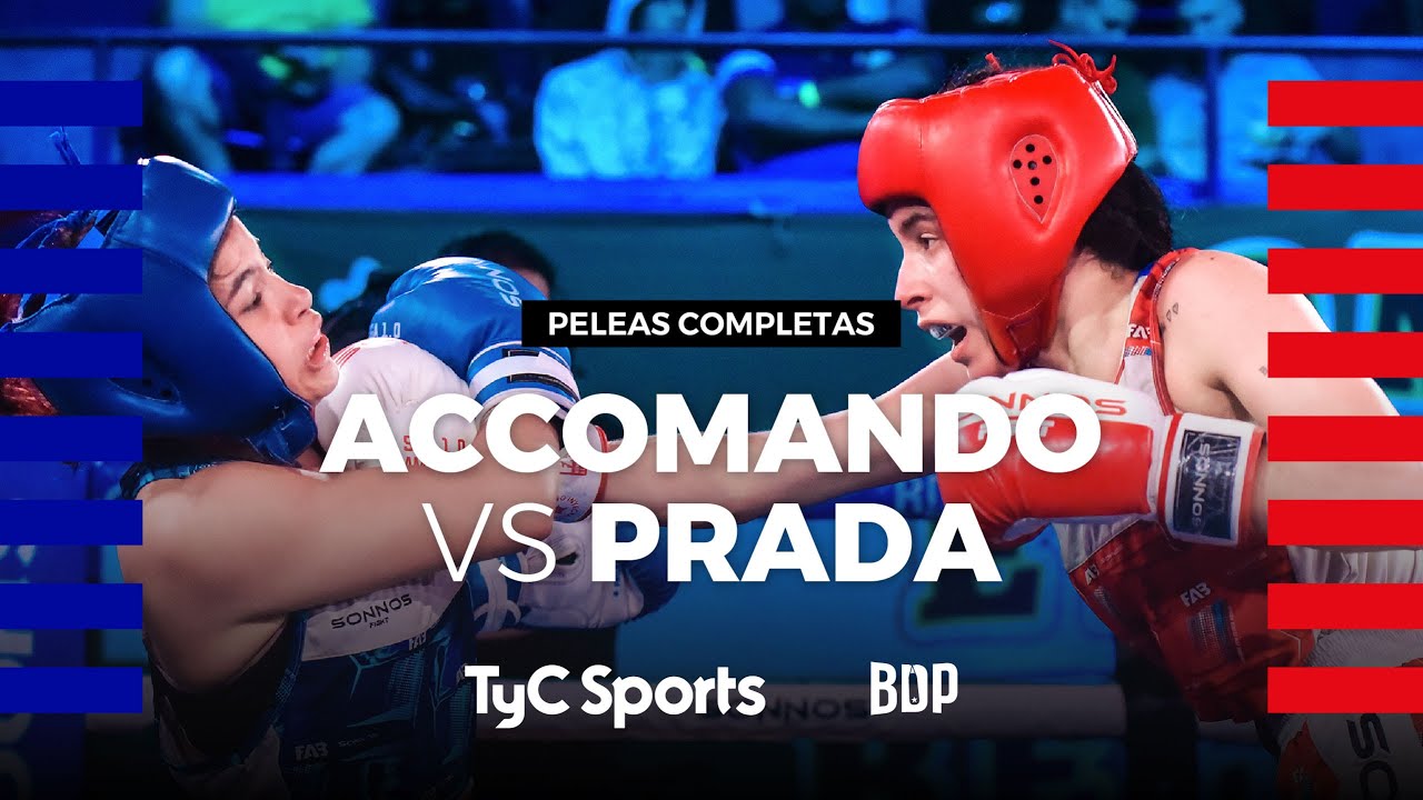 Ludmila Accomando vs. Rocío Prada - Boxeo de Primera Promocional - TyCSports Play backdrop
