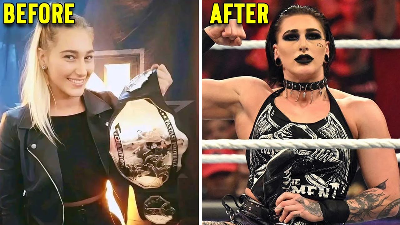 10 Most Shocking WWE Wrestler Transformations background