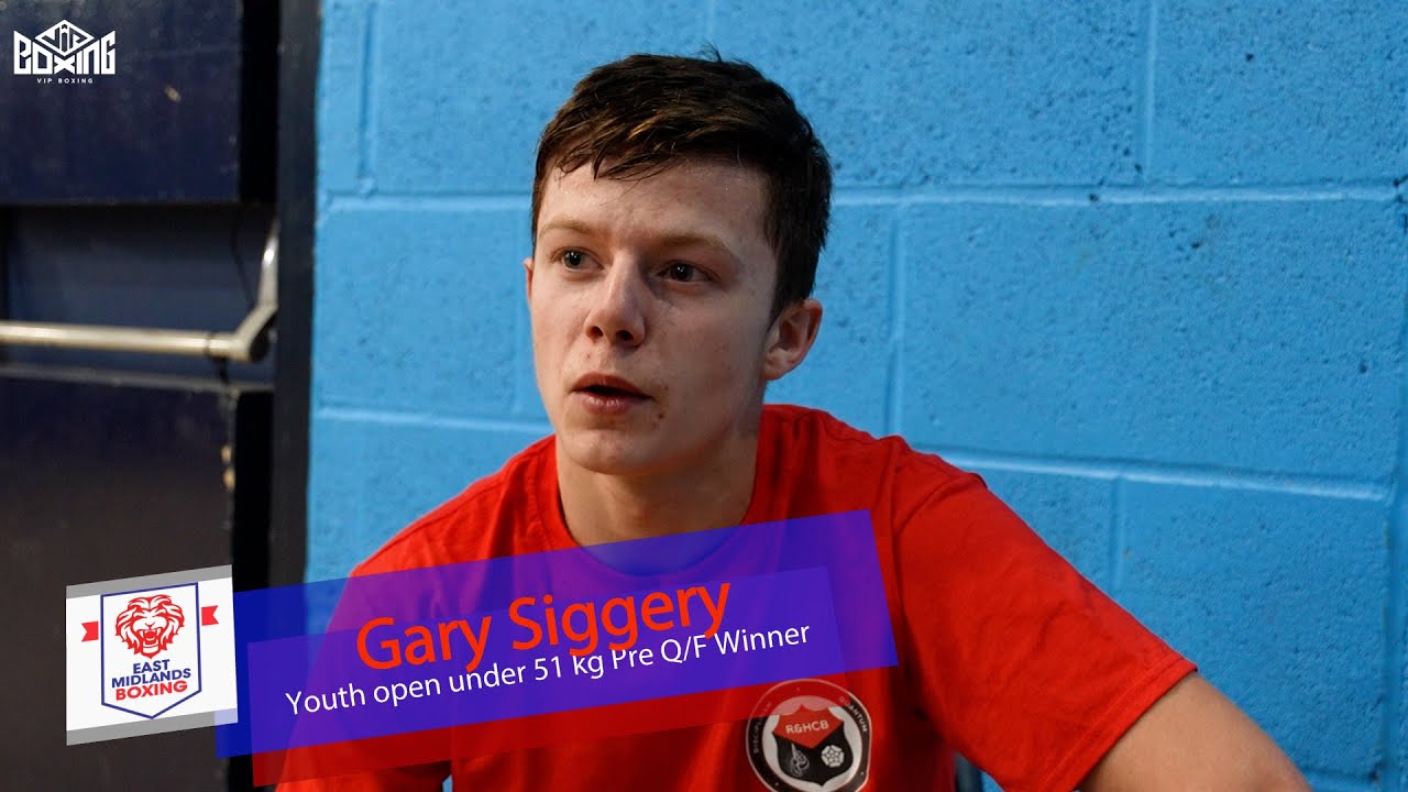 Gary Siggary | Post Fight Interview | 51kg Youth Quarter Finalist background