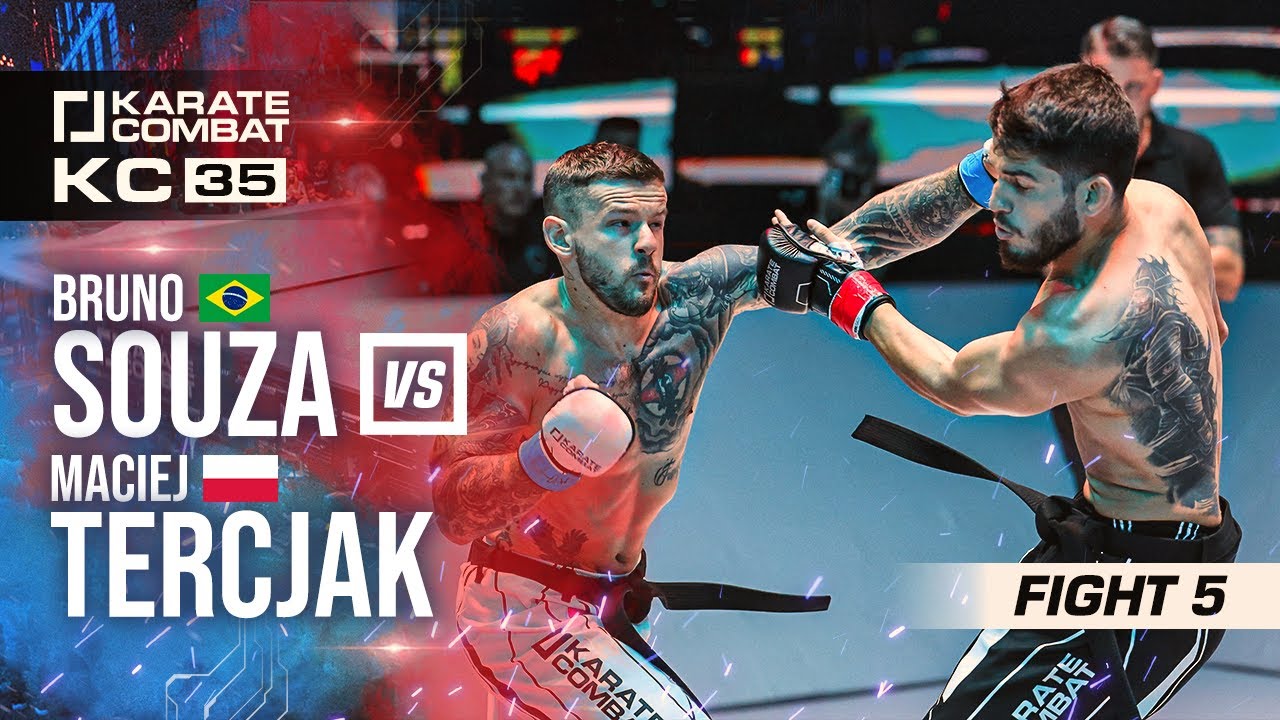 Karate Combat 35: Bruno Souza vs Maciej Tercjak background