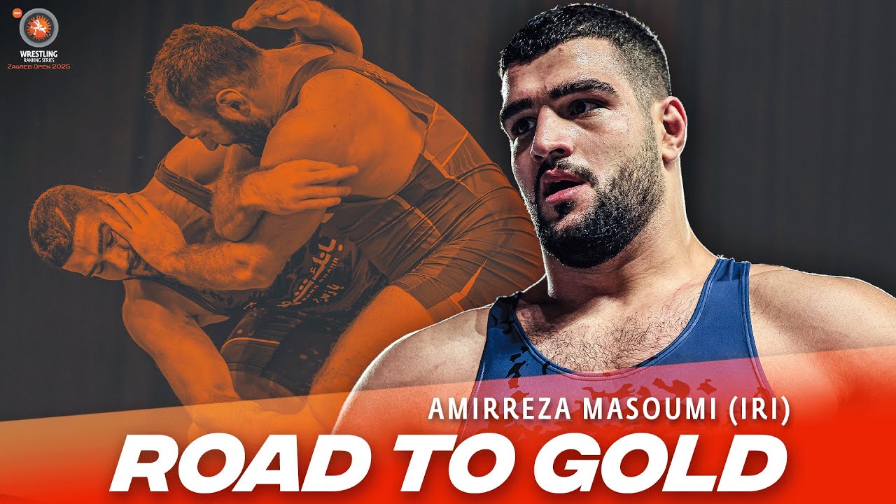 Amirreza MASOUMI VALADI (IRI) | Road to 125KG Gold | FS | Senior Ranking Series | Croatia • Zagreb background
