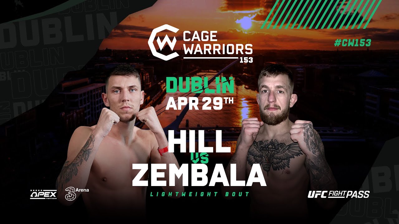 Leon Hill vs. Marcin Zembala | FULL FIGHT | CW 153 background