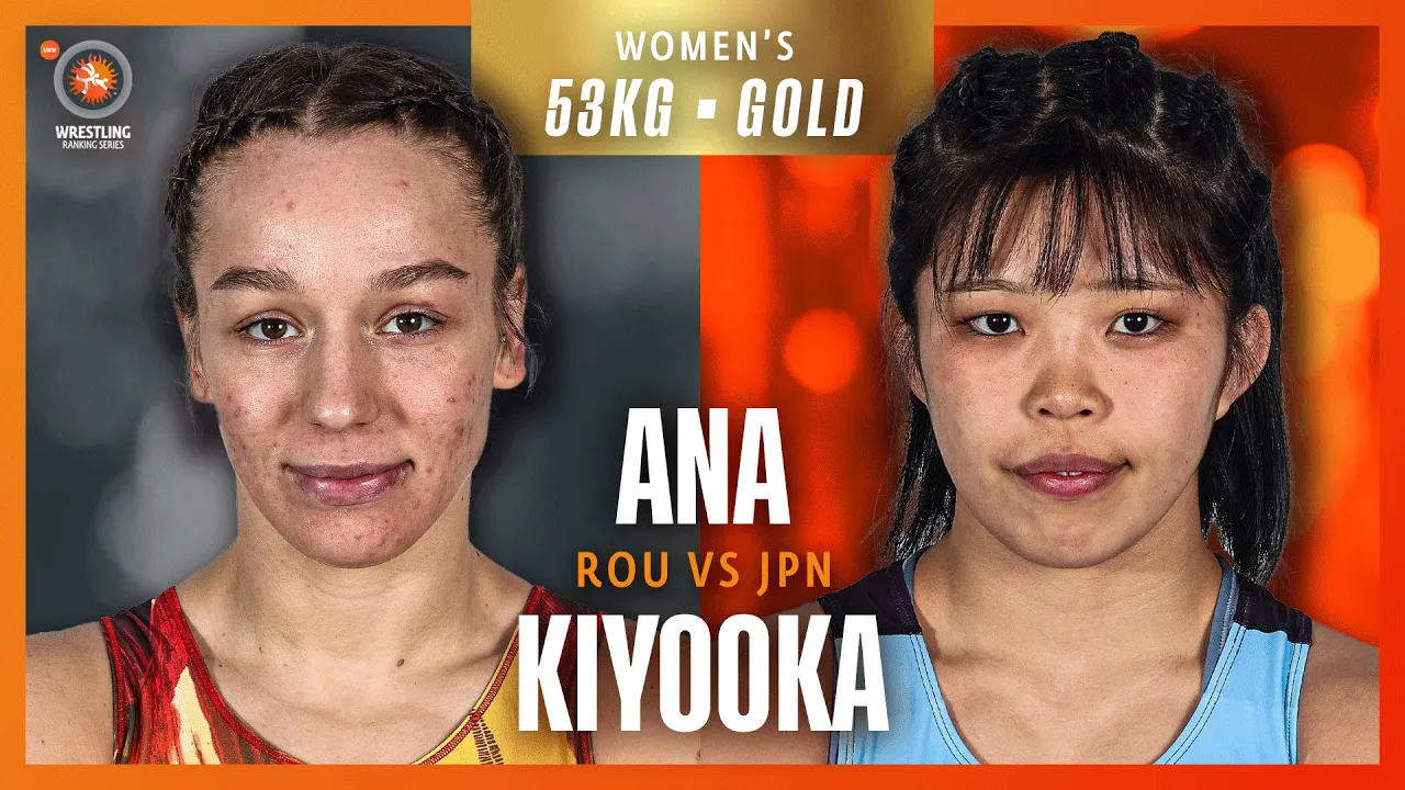 Moe KIYOOKA (JPN) vs. Andreea Beatrice ANA (ROU) | RANKING SERIES 2025 | Gold Medal | WW 53Kg