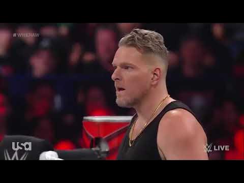 Finn Balor Vs Austin Theory, WWE Raw, 21 March 2022 background