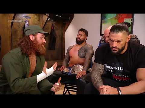 Sami Zayn Asks Help From Roman Reigns, WWE SmackDown, April 22 2022 background