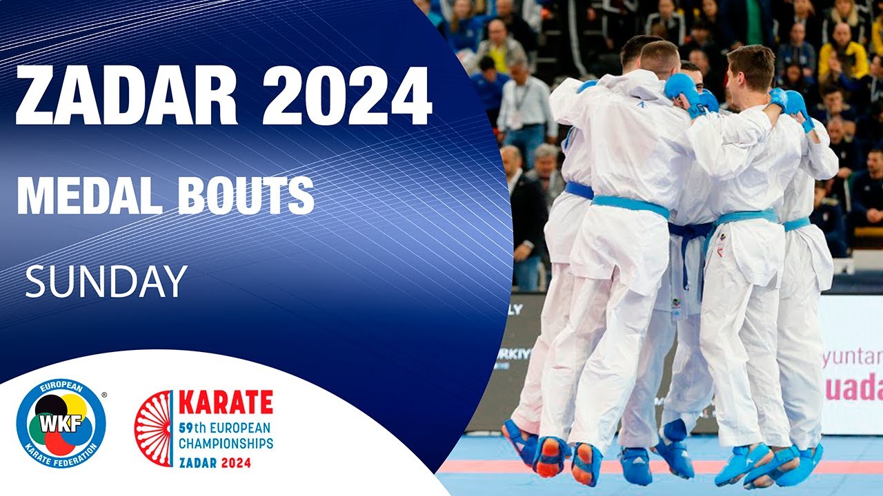 EKF SENIOR CHAMPIONSHIPS | SUNDAY SESSION | WORLD KARATE FEDERATION background