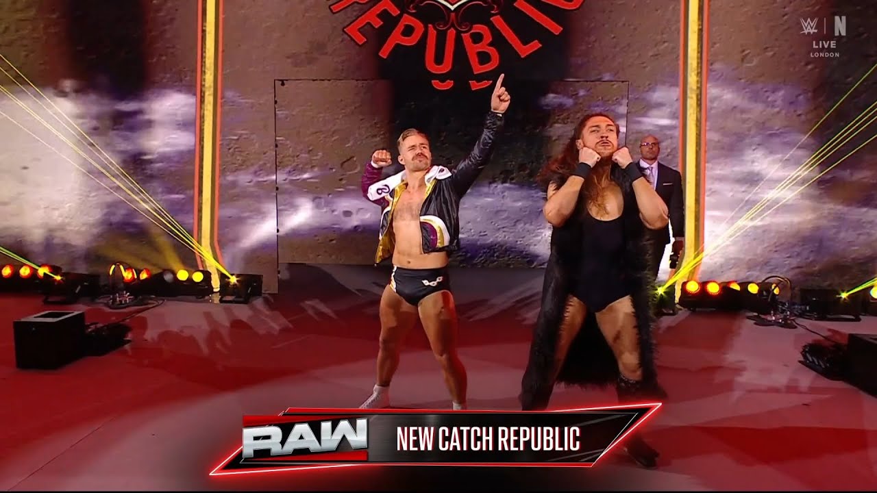 New Catch Republic Return Entrance: WWE Raw in London, March 31, 2025
