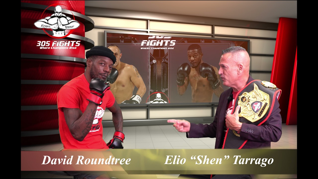 305 FIGHTS #12 David Roundtree background