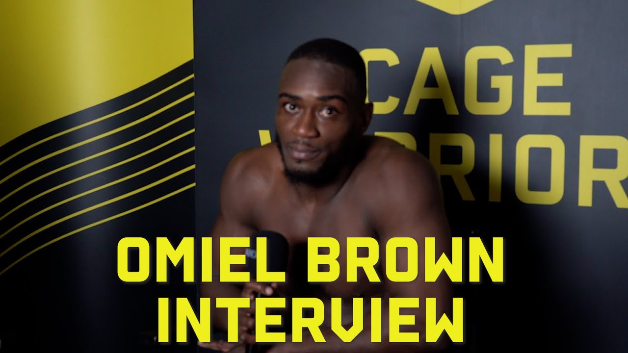Omiel Brown: CW 157 post-fight interview background