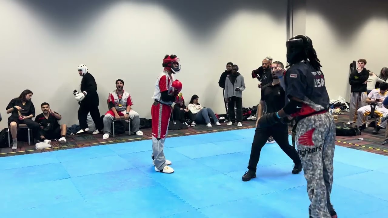 Kristhian Rivas vs Troy Binns Men's Light Heavyweight Sparring - AKA Warrior Cup 2025