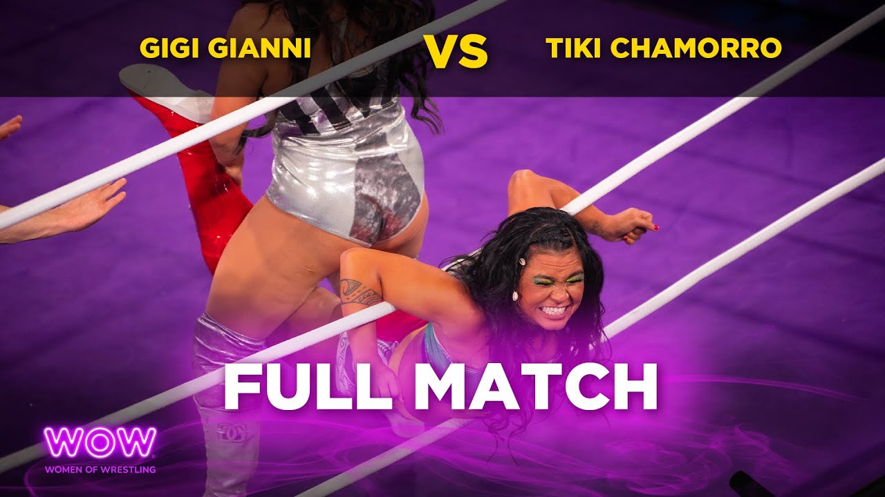 Gigi Gianni vs Tiki Chamorro | WOW - Women Of Wrestling background