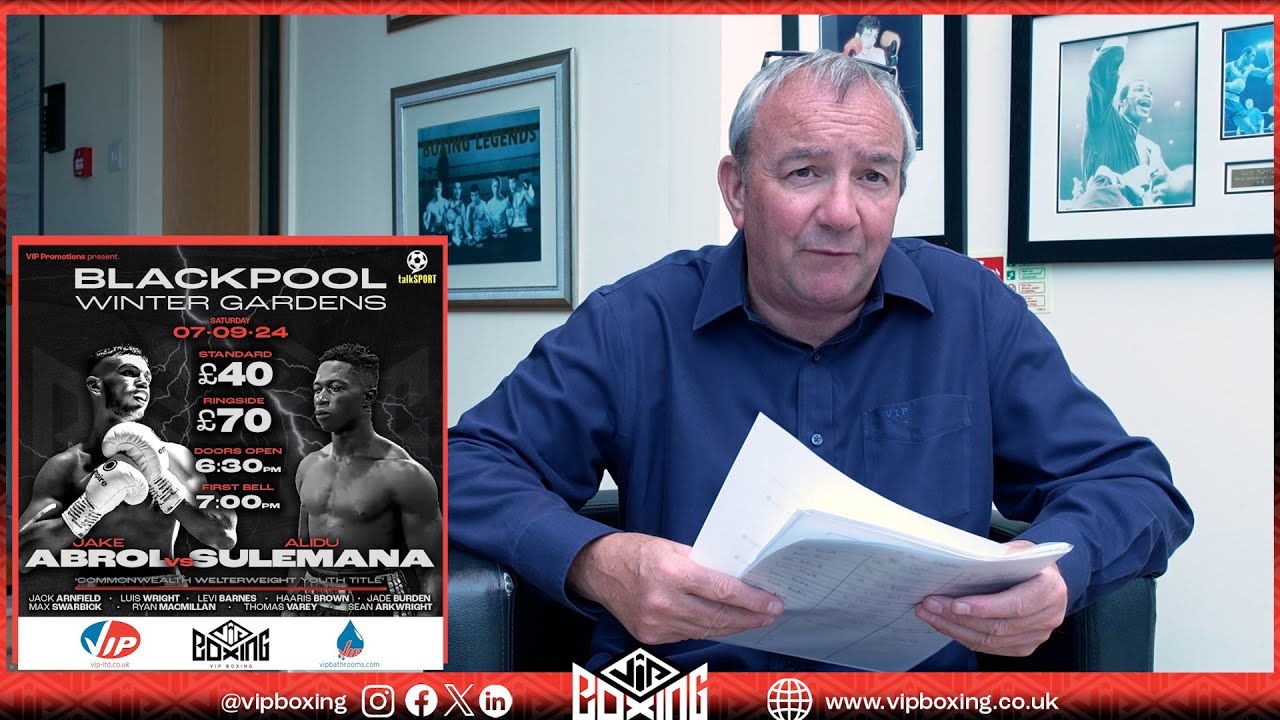 LET'S GET ON WITH IT - Steve Wood talks us through the first fight cards of the season background