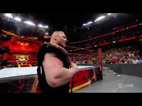 Brock Lesnar Entrance, WWE Raw, April 03 2022
