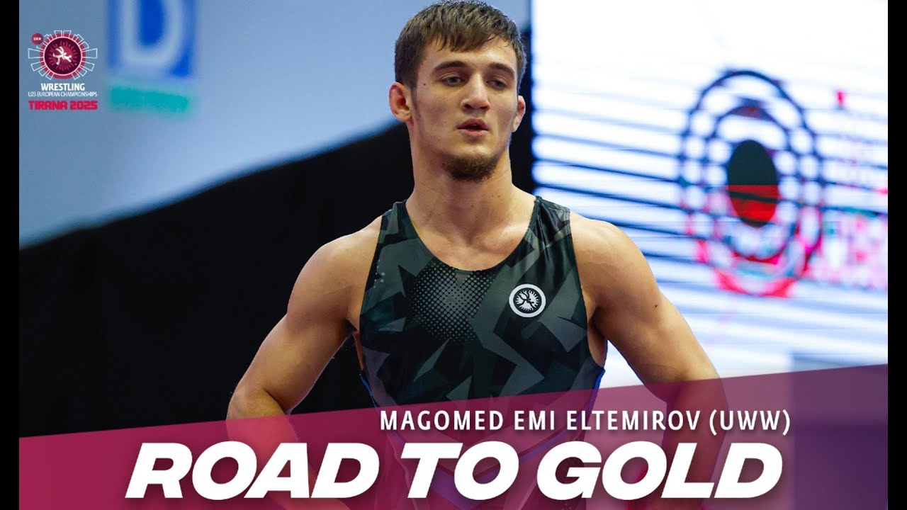 Magomed ELTEMIROV (UWW) | Road to 70KG Gold | Freestyle Wrestling | U23 European Championships background