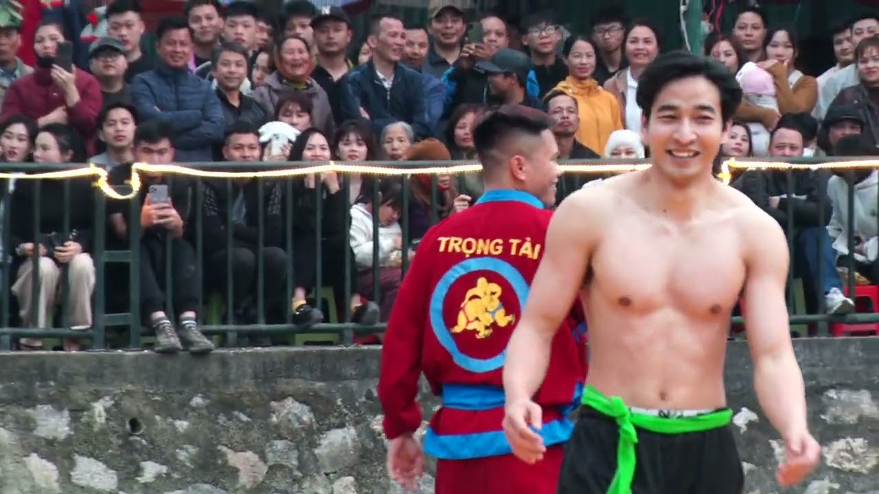 ANH THƠ bén duyên cùng TRAI LÀNG sáu múi ,keo vật NAM NỮ vui nhất làng QUAN ÂM