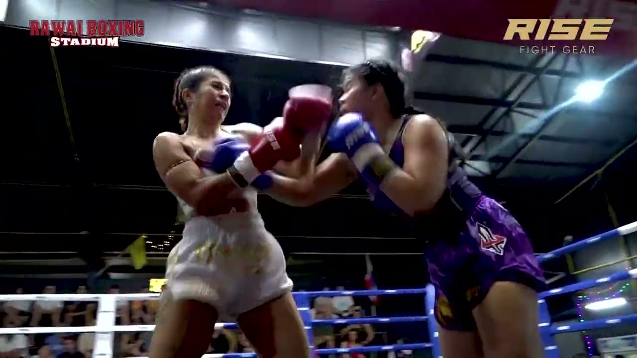 Muay Thai Highlights: USA VS Thailand - Young Girls Showdown! #MUAYTHAI #highlights background