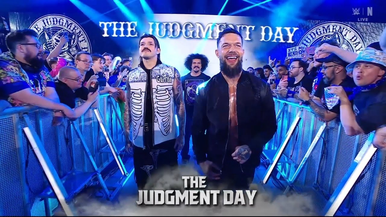 The Judgment Day Entrance: WWE Raw in London, March 31, 2025