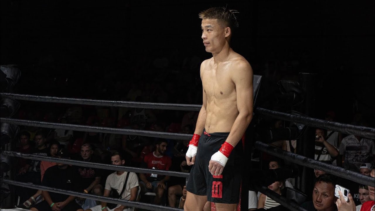 หนีอย่างเดียว นักมวยจีนสุดห้าวปะทะนักมวยฝรั่งโคตรมันส์ Zhao Jiaqi vs Niall Turner