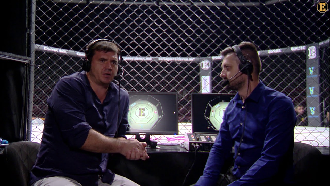 Сommentators, Valentin Halacenco and Ion Gheorghiu talk about EAGLES ELIMINATION TOURNAMENT background