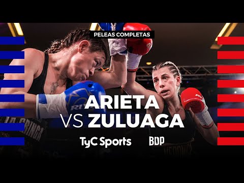 Lucrecia Arrieta vs. Verónica Zuluága - Boxeo de Primera - TyCSports background