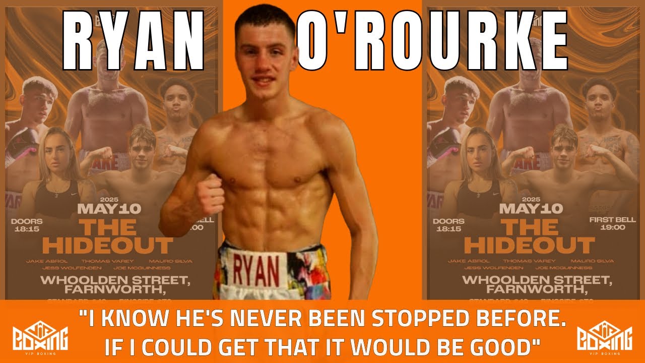 I KNOW HE’S NEVER BEEN STOPPED BEFORE. IF I COULD GET THAT, IT WOULD BE GOOD! | Ryan O'Rourke