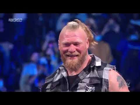 Brock Lesnar Entrance Through Crowd, WWE SmackDown, March 25 2022