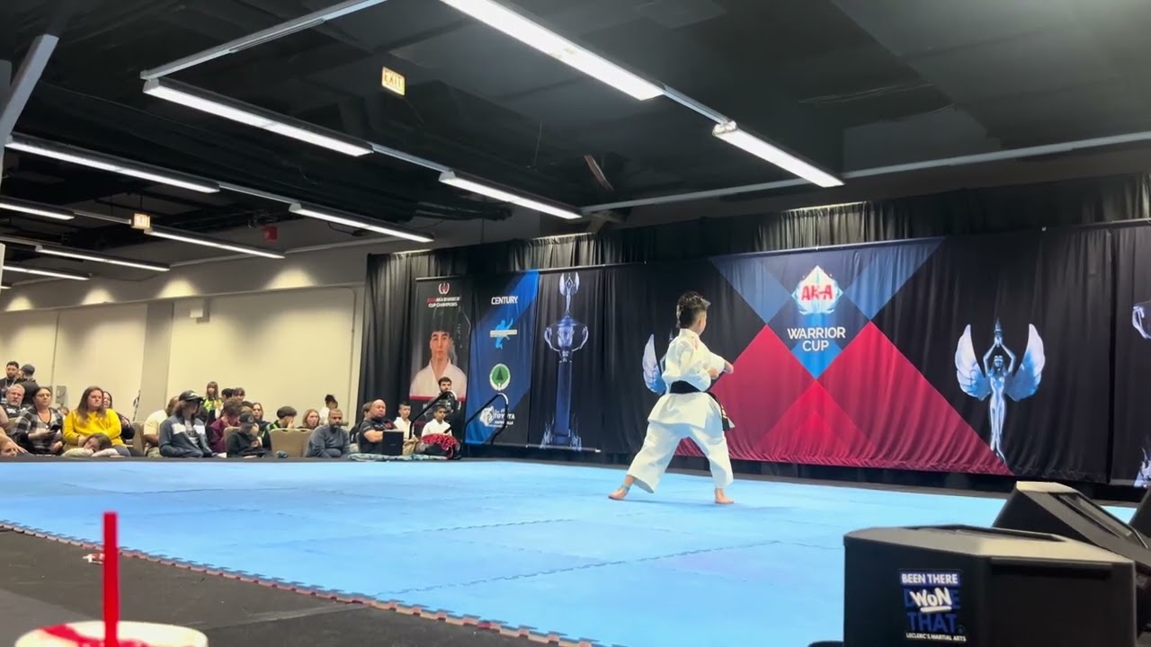 Kaiden Camacho 13 & Under Boys Traditional Forms Grand Championship - AKA Warrior Cup 2025 background