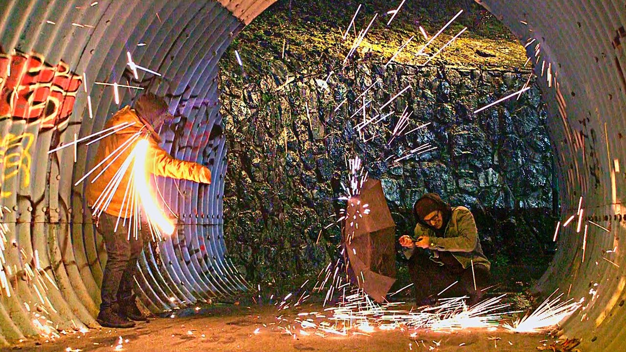 Police BUST our PHOTO SHOOT! Cops Called Because of FIREBALLS & SMOKE BOMBS | Vancouver Island VLOG