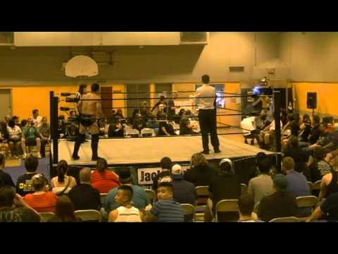 Cremator Von Slasher w/Rigor Von Slasher vs. J_Sin Sullivan - ECCW background