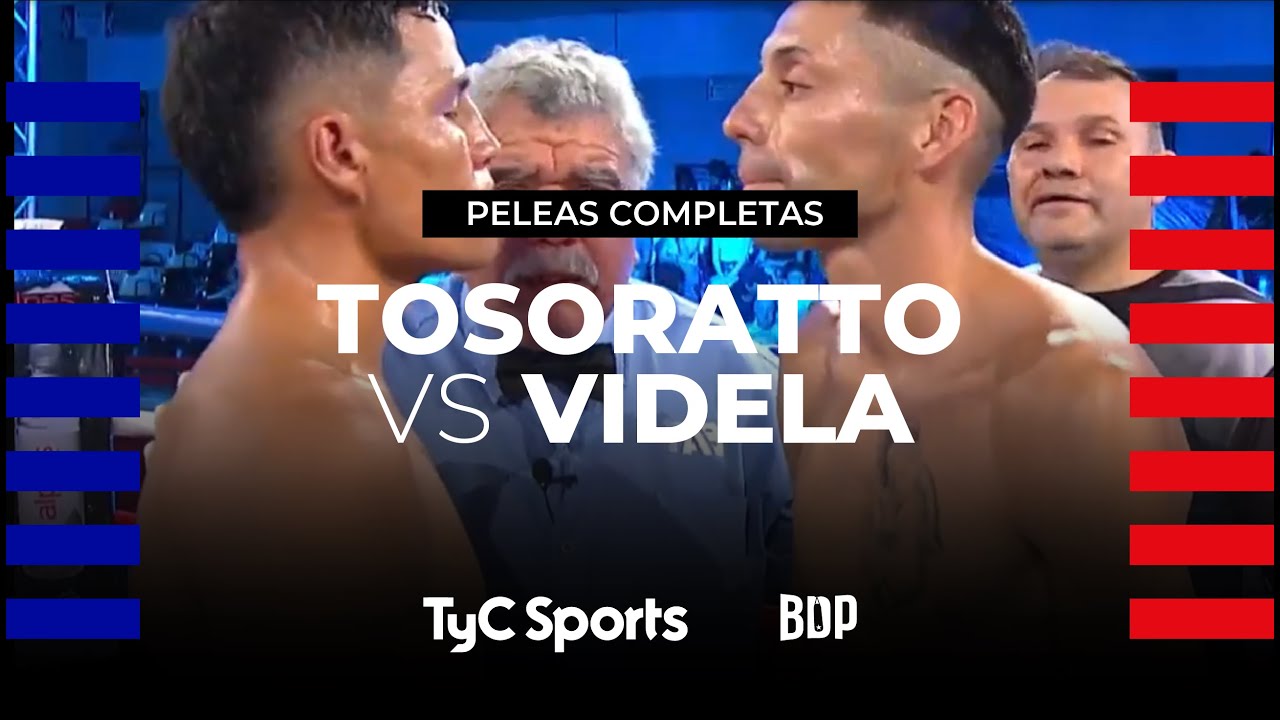 Jairo Tosorato vs. Nicolás Videla - Boxeo de Primera - TyCSports background