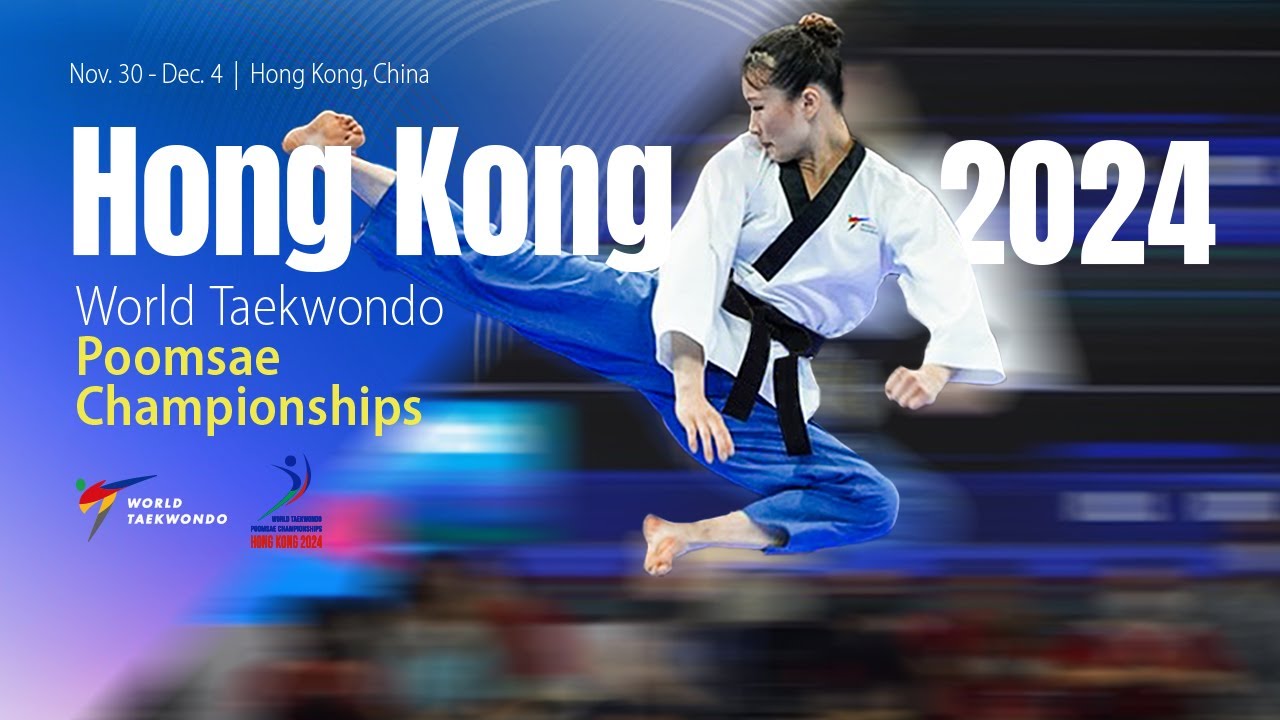 Day 2 Afternoon Court 1 | Hong Kong 2024 World Taekwondo Poomsae Championships