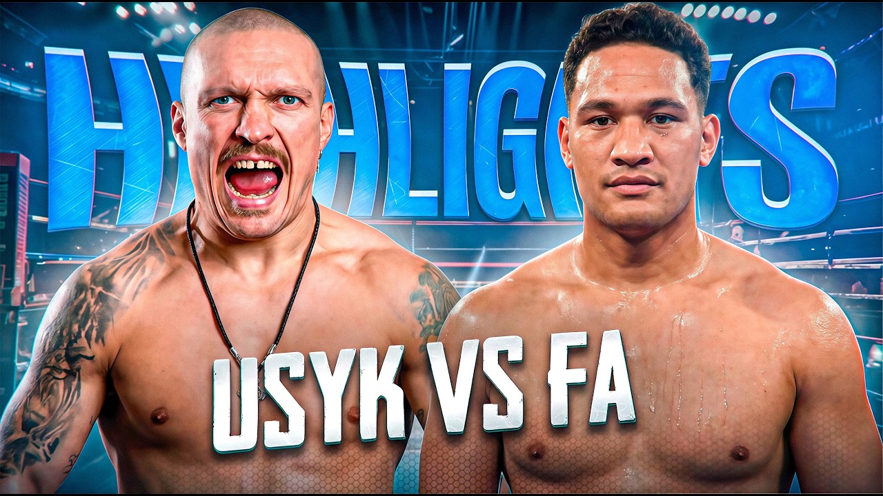 Heavyweight Boxing! Oleksandr Usyk (UKRAINE) vs Junior Fa (NEW ZEALAND) | Fight Highlights