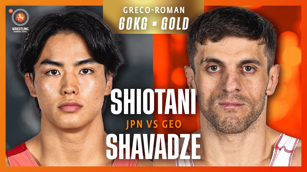 Yu SHIOTANI (JPN) vs. Amiran SHAVADZE (GEO) | RANKING SERIES 2025 | Gold Medal | GR 60Kg backdrop