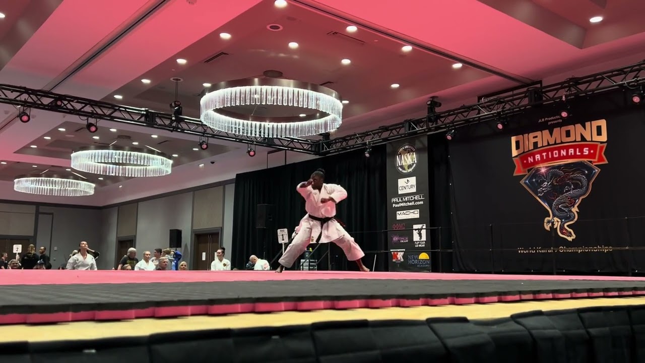Amber Rutherford Women's Japanese/Okinawan Forms - Diamond Nationals 2024 background