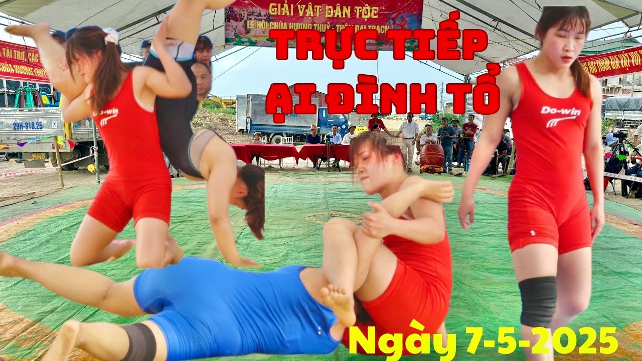 Trực tiếp 7/5/2025 Giải Vật Dân tộc lễ hội chùa Hương Thủy Đại Trạch Đình Tổ Thuận Thành Bắc Ninh. background