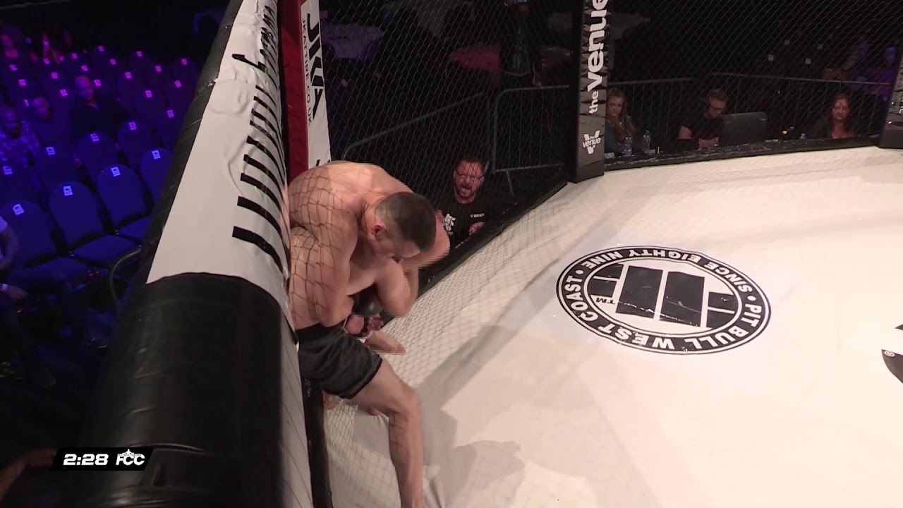 FCC 24: John Spencer vs Logan Thomson background