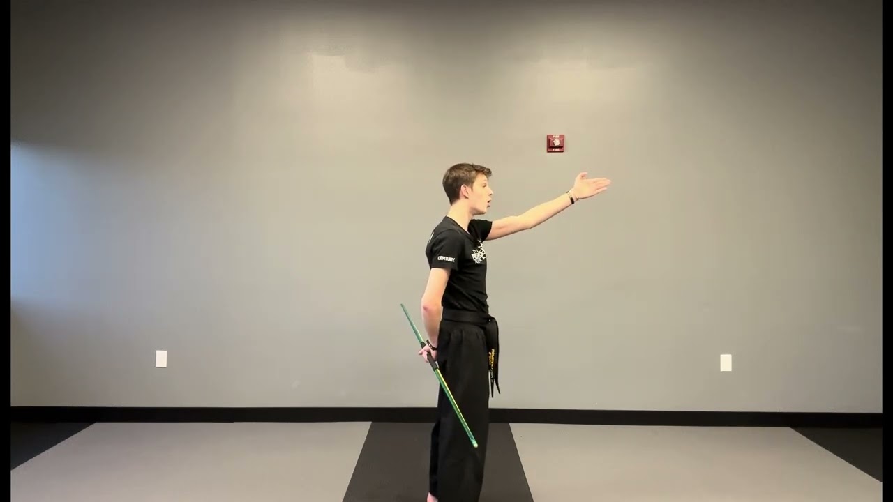 Behind the Back Catch with a Bo by Ben Jones - The Skill Zone