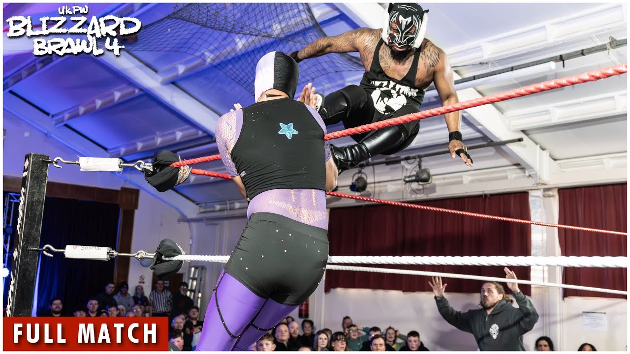 UKPW: FULL MATCH - CHAOS RUMBLE (UKPW x Burridge Fight Design) background