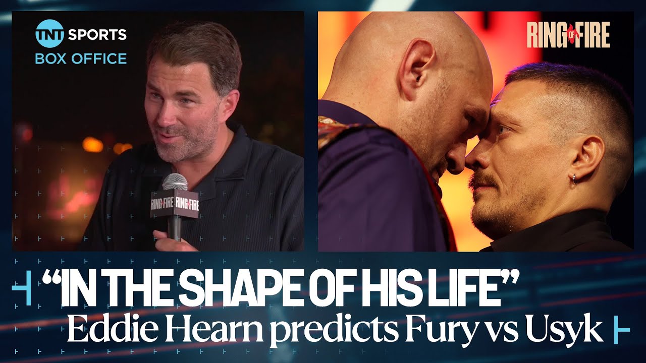 "I FANCY USYK" 🇺🇦 | Eddie Hearn's tactical breakdown of #FuryUsyk 🇸🇦 #RingOfFire