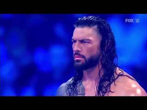 Roman Reigns Entrance, WWE SmackDown, 08 April 2022 background