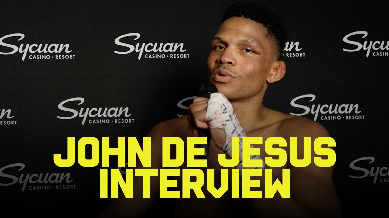 John De Jesus: CW 155 post-fight interview